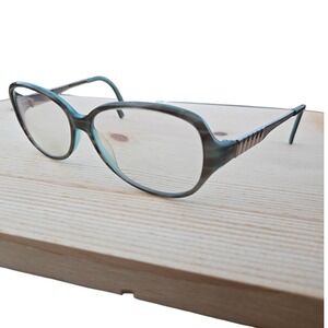 Eyeglasses Catherine Deneuve Womens 58mm Gray Frames CD-600 GRY-35 Ribbed Temple